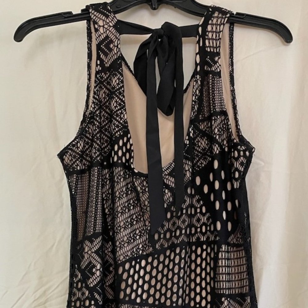 Black and Tan Dress